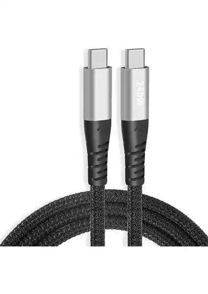 Alevine Ally 240W Type-C to Type-C Kablosu: Güç ve Hızın En İyi Kombinasyonu
