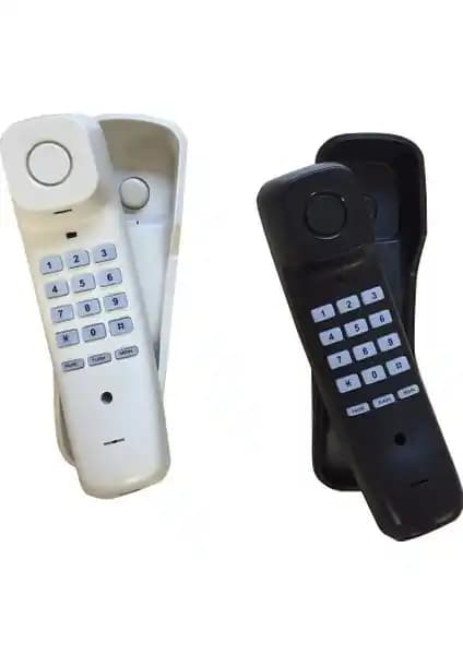 Alfacom Kablolu 103 Duvar Tipi Beyaz Kapı Zili Güvenlik ve Estetik Çözüm