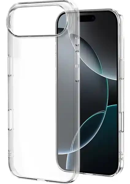 Apple iPhone 17 için şeffaf ve dayanıklı Zore Droga Kapak kılıfı, modern ve güvenli koruma