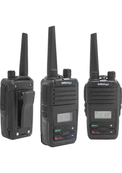 Aselsan A446T El Telsizi 16 Kanal 12 Km Menzil Güçlü ve Dayanıklı Profesyonel İletişim Cihazı