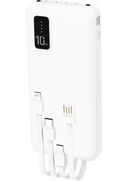 Blic Bpb4 10.000mAh LED Işıklı Powerbank Günlük Kullanım ve Seyahat İçin Pratik Çözüm