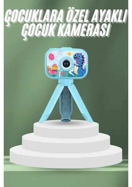 Çocuklar İçin Dayanıklı Ayaklı Mini Fotoğraf Makinesi Yenilikçi Eğlence ve Öğrenme Aracı