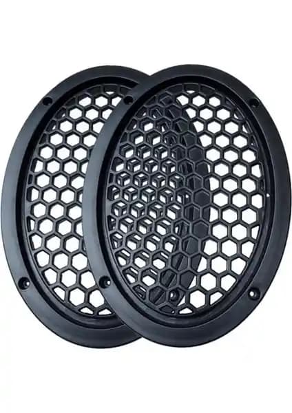 Hazego 6x9 Oval Hoparlör Kapakları Otomobil İçin Koruma ve Estetik Sağlar