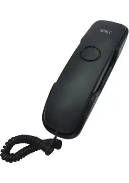 Karel TM902 Siyah Duvar Telefonu Modern Tasarım ve Fonksiyonellik İle Ev ve İş Yeri Kullanımı