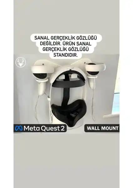 Meta Quest 2 İçin Yenilikçi ve Kullanışlı VR Standı - Dayanıklı ve Kolay Montajlı Çözüm