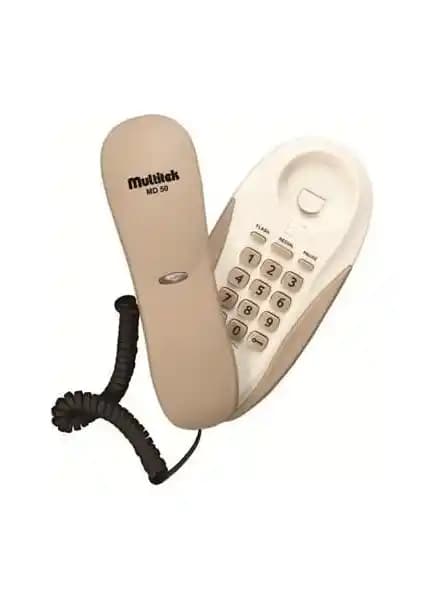 Multitek MD50 Duvar Telefonu: Estetik ve Fonksiyonel İletişim Çözümü