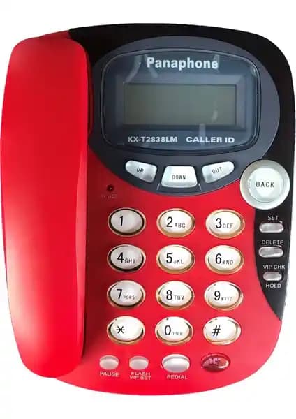 Panaphone KX-T2838LM Çift Renk Kablolu Masaüstü Ev Telefonu İncelemesi ve Özellikleri