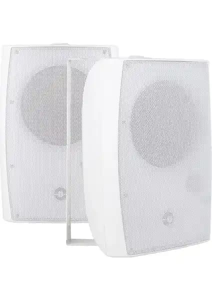 Sah Teknik DH 8ATW 20 cm 250W 100V Trafolu Profesyonel İki Yollu Beyaz Hoparlör