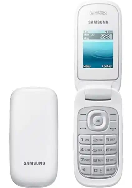 Samsung 1270 Beyaz: Ergonomik ve Şık Tasarımlı Günlük Kullanım İçin Uygun Cep Telefonu
