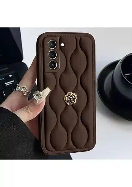 Samsung Galaxy S23 için Zebana Camellia deri kılıf: şıklık ve koruma özellikleri