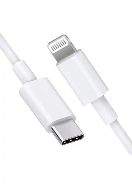 Teknofone Apple iPhone Uyumlu USB-C to Lightning Hızlı Şarj Kablosu Günlük Kullanım İçin
