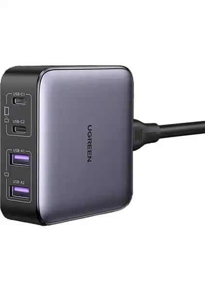 Ugreen Nexode 65W GaN II Çoklu Portlu Masaüstü Hızlı Şarj Cihazı Özellikleri ve Kullanım Avantajları