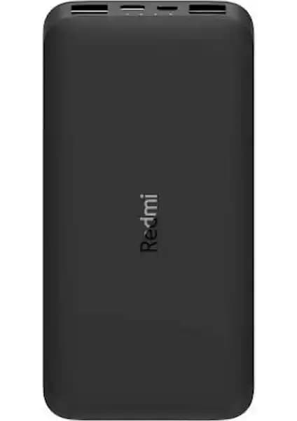 Xiaomi Redmi 10000mAh Siyah Powerbank: Taşınabilir ve Güçlü Mobil Şarj Çözümü