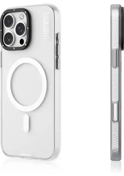 YoungKit Apple iPhone 16 Pro Kılıfı Şeffaf ve Dayanıklı MagSafe Uyumlu Koruma