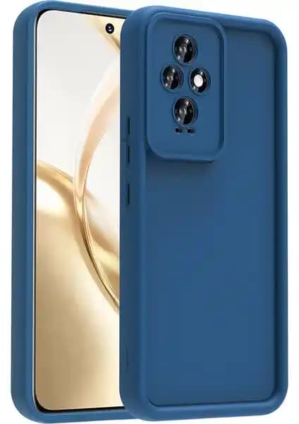 Zore Honor 200 için Kamera Korumalı Ananas Tasarımlı Koyu Yeşil Kılıf