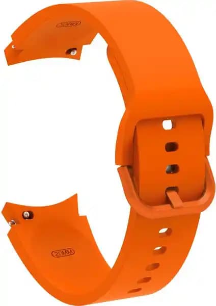 AktarMobile için Galaxy Watch 4 40/44 mm Silikon Kordon: Pimli Kilitleme, Çok Renkli