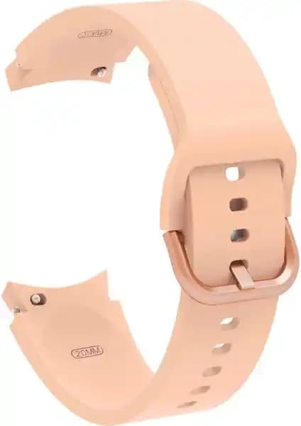 AktarMobile Samsung Galaxy Watch 4 için Silikon Kordon: Pim Tasarımıyla Kolay Takıp Çıkış