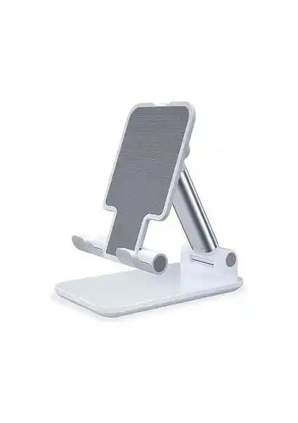 Asfal Katlanabilir Tablet/Telefon Tutucu: Metal Gövdeli Masaüstü Destek Güvenilir