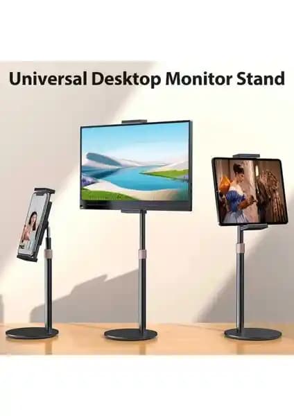 Asfal Metal Yükseklik ve Açı Masaüstü Tutucu: Telefon ve Tabletler için Ergonomik Çözüm