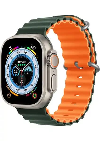Çift Renk Ocean Kordon Apple Watch’inize stil ve konfor sunan güvenli, pratik bir seçenek
