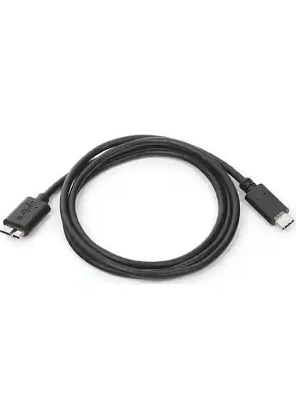 Dark USB 3.1 Type-C ile USB 3.0 Micro-B Kablo: USB-C ve Micro-B Depolama İçin Köprü