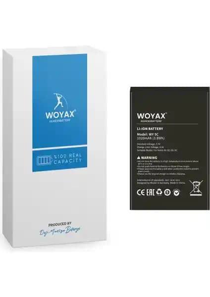 Deji Woyax by Deji: Nokia BL-5C/6230/N70/6630 için gerçek kapasiteye sahip batarya