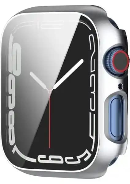 Fibaks 44 mm Nike Apple Watch için 360 Derece Koruma Kılıfı ve Ekran Koruyucu
