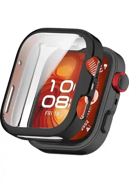 Fibaks Huawei Watch Fit 4 Pro Uyumlu Kasa ve Ekran Koruyucu: 360 Derece Koruma