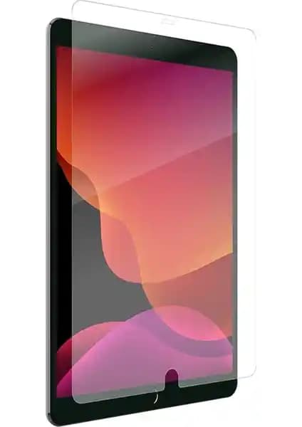 Fuchsia Blue Nano Cam ile iPad 10.2 inç 2021 (9. Nesil) için ince şeffaf ekran koruyucu