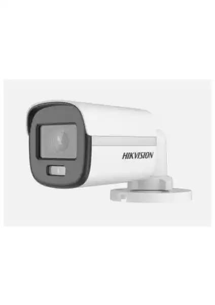 Hikvision DS-2CE10DF0T-PF 2MP ColorVu AHD Bullet Kamera, 3.6 mm Sabit Lens, Dış Mekân