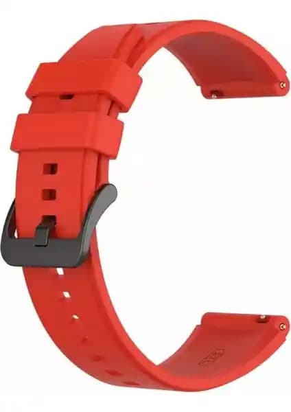 Huawei GT ve Honor Magic Watch 2 için 46mm silikon kordon kayış: esnek konforlu ve dayanıklı