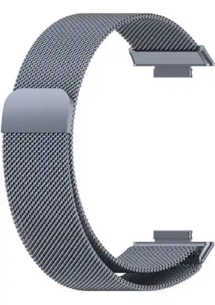 Huawei Watch Fit 2 için Uyumlu Metal Örgü Mıknatıslı Kayış: Dayanıklı Tasarım ve Kolay Ayar