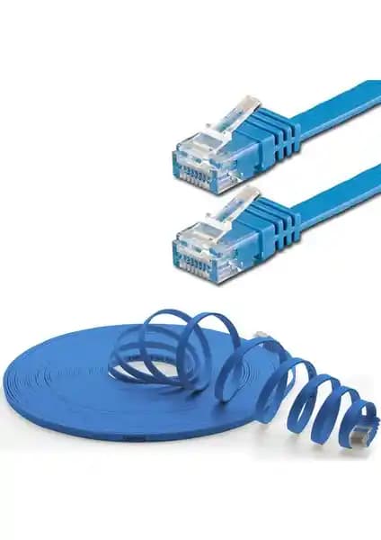 IRENIS CAT6 Yassı Ethernet Kablosu: Gigabit Hızlı, Esnek ve Şık Ağ Çözümleri
