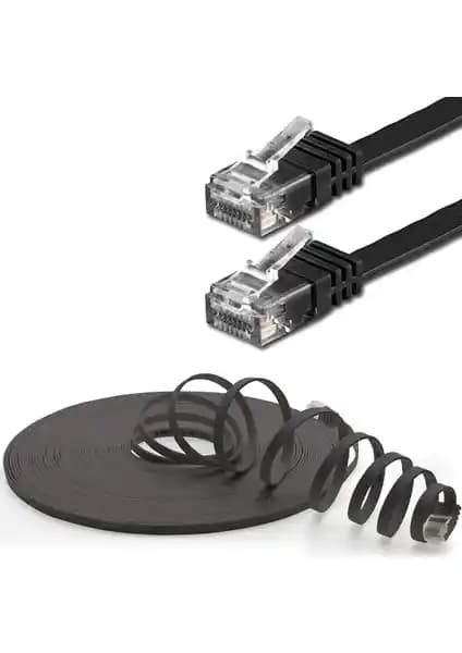 IRENIS CAT6 Yassı Ethernet Kablosu ile MN6 M108XF Cat6 10 Metre FTP Karşılaştırması