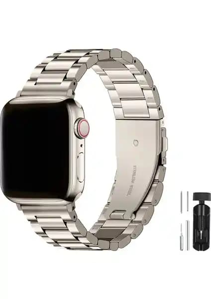 Kip GSM Apple Watch Ultra ve Ultra 2 Kordonu: Paslanmaz Çelik ile Şık ve Dayanıklı Tasarım