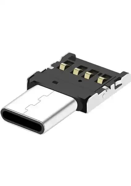 Mavi Ay Bilişim Type-C to USB Mini Dönüştürücü: OTG ve USB Host Desteği ile Bağlantı Kolaylığı
