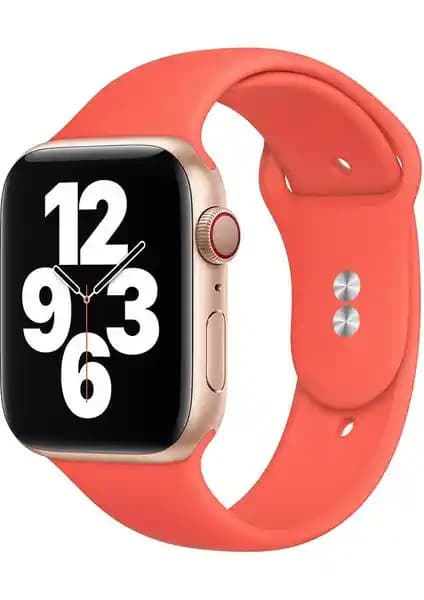 Mercan Silikon Kordon: Apple Watch 42–44 ile 3–6 ve SE Modelleri İçin Özellikler Analiz
