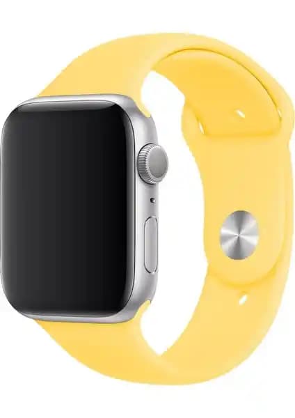 Mi7a Spor Silikon Kordon Apple Watch Seri 7-2 ile Tam Uyumlu, Renkli ve Dayanıklı