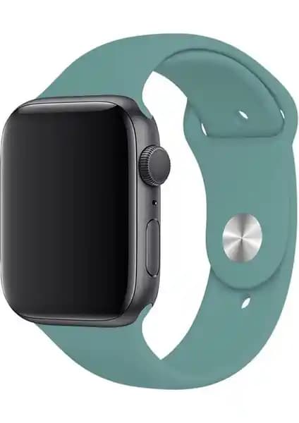 Mi7a Spor Silikon Kordon: Apple Watch Series 7–SE Uyumlu, Dayanıklı ve Hafif Tasarım