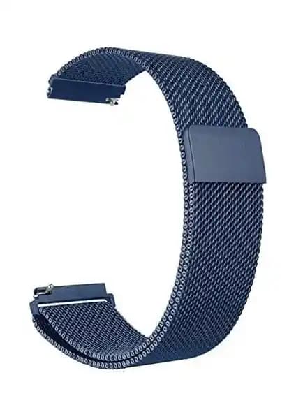 Milano Loop Kayışı: Huawei Watch GT 42 mm ve Honor Magic 2 ile uyumlu metal delikli kayış