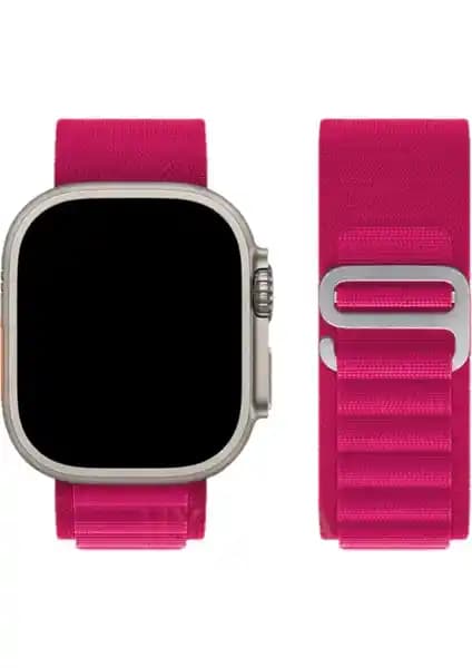 MobaxAksesuar Alpine Loop Kordon: Apple Watch 44/45/46/49mm Dayanıklı ve Hafif Tasarım