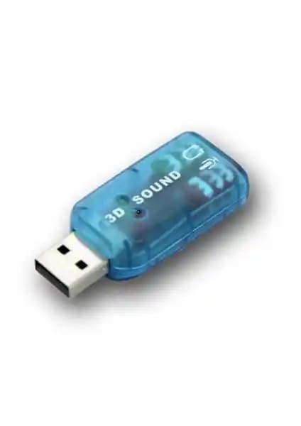 Navidata PL-8620/AN-8453 3D USB Harici Ses Kartı: 5+1 Kanal, Tak-Çalıştır, Çok Yönlü