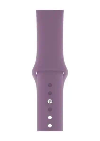 PSGT Serisi Silikon Kordon Kayışı 38-41 mm Apple Watch Uyumlu, Soft Doku ve Çelik Toka