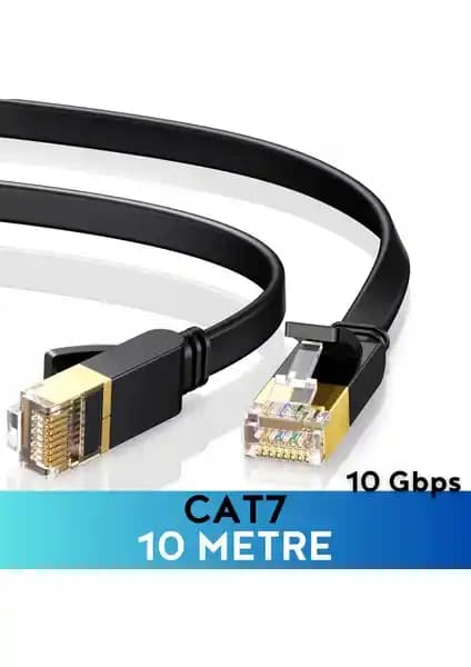Vetech Cat7 10 Metre Ethernet Kablosu: 10 Gbps Hızlı ve Stabil Bağlantı Deneyimi