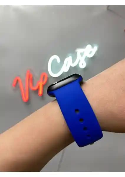 Vip Case Apple Watch Uyumlu Silikon Kordon: 38–41mm için Renkli, Dayanıklı ve Konforlu