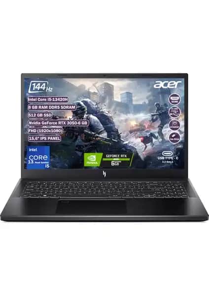 Acer Nitro V 15 ANV15-51 ve ANV15-51 Modelleri Karşılaştırması 2023