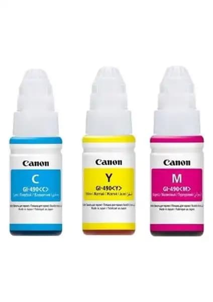 Canon 490 GI-490 ve Pixma G3411 Mürekkep Setleri Karşılaştırması 1