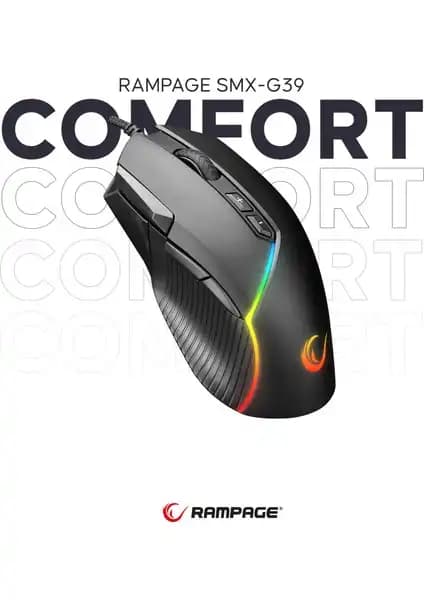 Claw's Crossfire Air V1 ve Rampage SMX-G39 COMFORT Karşılaştırması: Hangi Oyuncu Mouse'u Sizin İçin Uygun 2