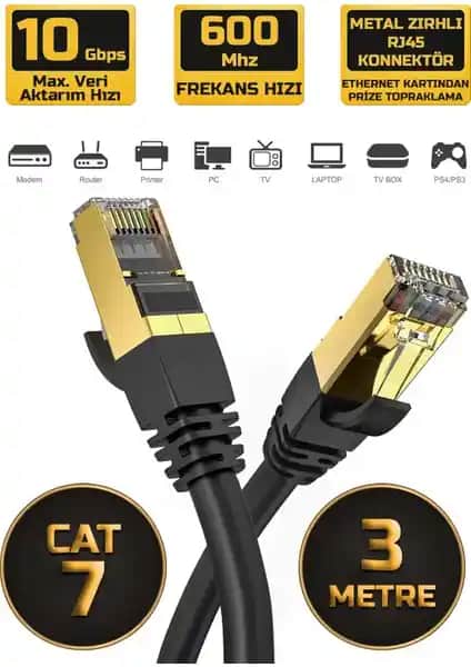 Gold Step Cat 7 ve MN6 M108XF İnternet Kablosu Karşılaştırması