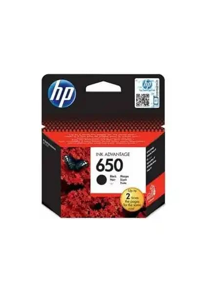HP 650 Siyah Kartuş ve Mürekkep Kartuşu CZ101AE Karşılaştırması